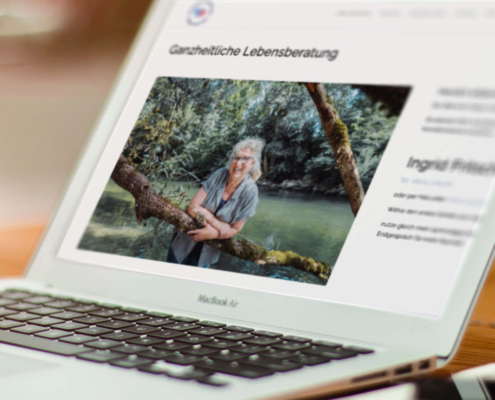 Homepage für Coach und Lebensberaterin