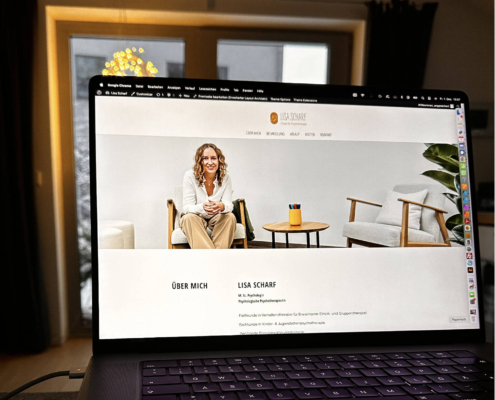 Homepage & Logo für Psychologin