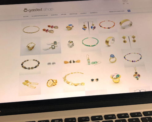Homepage für Juwelier