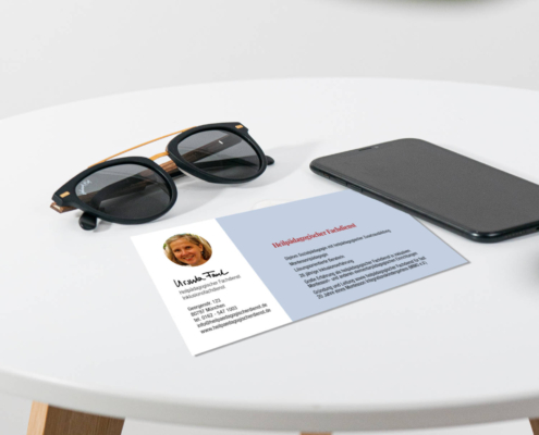 Flyergestaltung und Flyerdruck