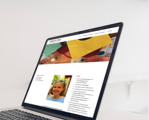 Homepage Design und Programmierung