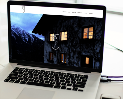 Webdesign Computerseite für Ferienhaus